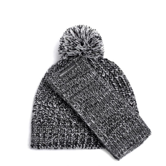 Rebecca Minkoff Marled Beanie & Armwear‎ Set NWT main image 5